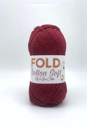 Cotton Soft - Bordo 159 Pamuk Ip 100 Gram