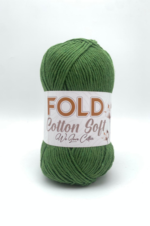 Cotton Soft - Ceviz Yeşili 162 Pamuk Ip 100 Gram