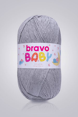Bravo Baby Açık Gri 920 Anti Piiling 100 Gr 250 Mt
