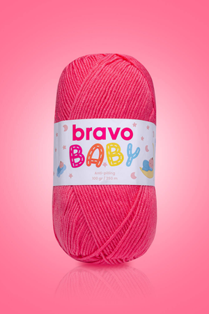 Bravo Baby Şeker Pembe 525 Anti Piiling 100 Gr 250 Mt