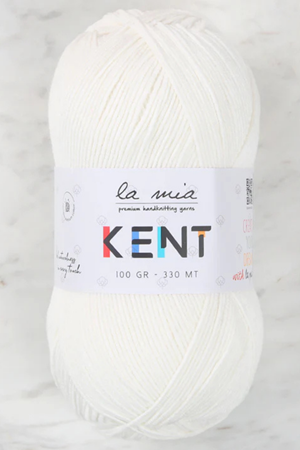 La Mia Kent Kırık Beyaz El Örgü İpi - L155