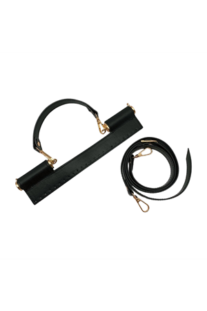 Marka Model Çanta Kiti Siyah Çanta Aksesuarı Örgü Kiti Çanta Askısı