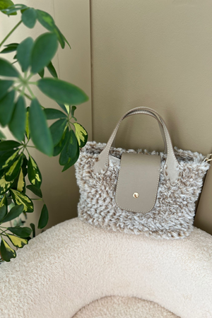 Kürk İpi Çanta Örgü Kiti Polyester Makrome No.4 - Fashion Kit