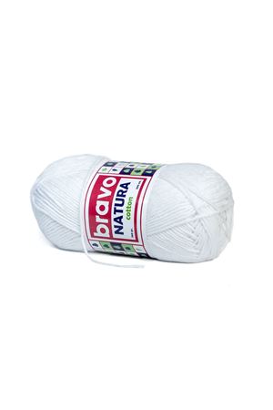 Natura Cotton Beyaz 306 Pamuk İplik 100gr 200mt 