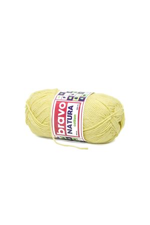 Natura Cotton Açık Sarı 706 Pamuk İplik 100gr 200mt