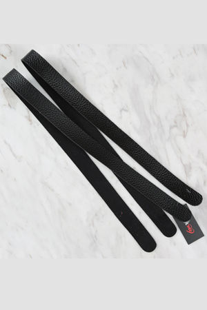 Spor Dikiş Dikmeli Çift Çanta Askısı 75X2,5 cm Siyah BA-0006 