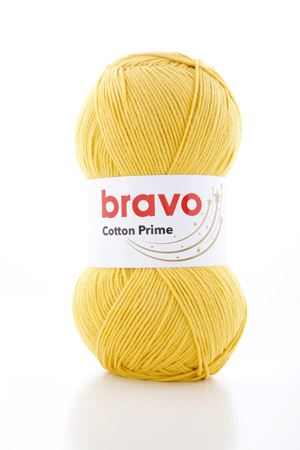 Cotton Prime Sarı Pamuk Akrilik Örgü İpi 100gr 330m