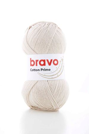 Cotton Prime Bej 37  Pamuk Akrilik Örgü İpi 100gr 330m