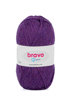 Respect - 60 Mor - 100g / 230m Örgü İpi Pamuk Akrilik