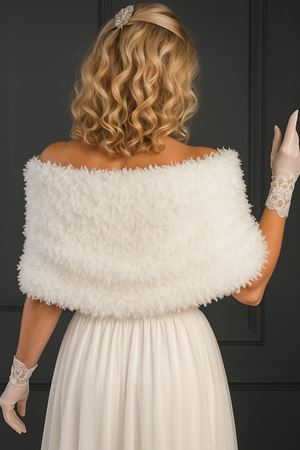 Fluffy - 124 Koyu Kahve 100 Gr 100 Mt Örgü İpi Peluş İp Yumoş İp