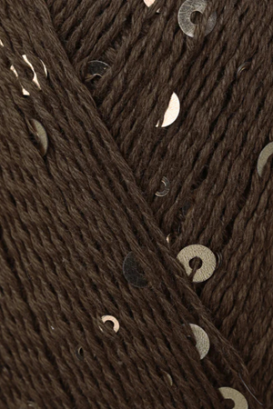 Uniqe - Acı Kahve Pullu İp El Örgü İpi - 02