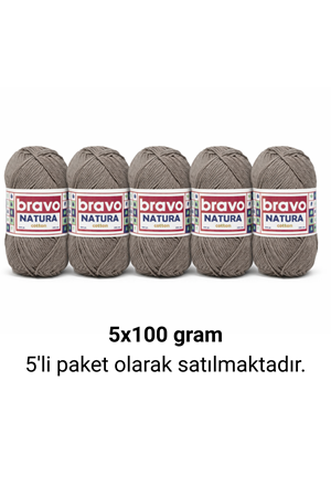 Natura Cotton Vizon 303 Pamuk İplik 100gr 200mt