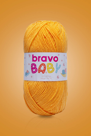 Bravo Baby 425 Koyu Sarı Anti Piiling 100 Gr 250 Mt
