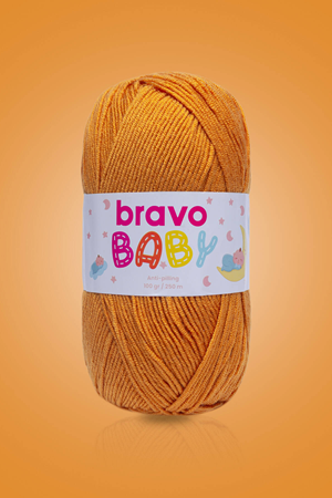 Bravo Baby 450 Hardal Anti Piiling 100 Gr 250 Mt