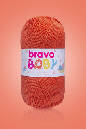 Bravo Baby 455 Tarçın Anti Piiling 100 Gr 250 Mt