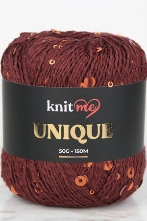 Uniqe - 18 Kiremit Pullu İp El Örgü İpi 50g 150m
