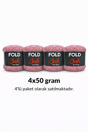 Şah - Pullu İp 50 Gr 125 Mt Örgü İpi Hırka,Şal,Çanta İpi