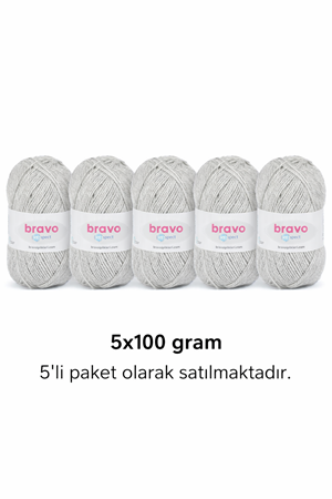Respect 91 Açık Gri 100gr 230mt Örgü İpi 