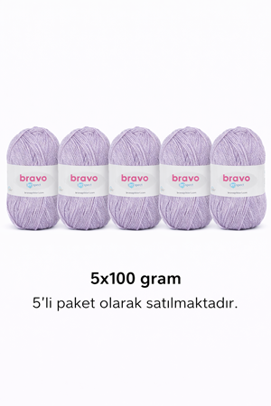 Respect 67 Lila 100gr 230mt Örgü İpi