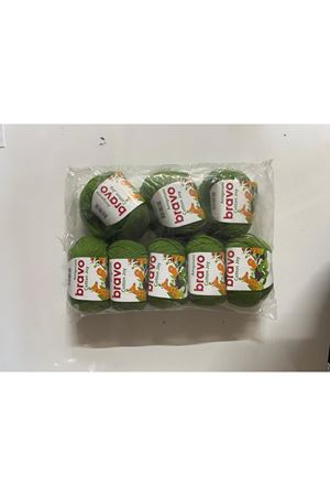 COTTON JOY YEŞİL 8 YUMAK 250 GRAMV AMİGURİMİ İPİ TÜYLENMEZ