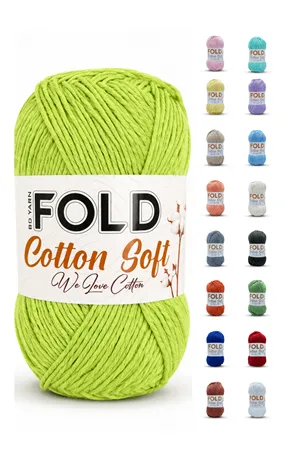 Cotton Soft - Fıstık Yeşili 803 Pamuk Ip 100 Gram %100 Pamuk Amigurumi İpi Örgü İpi
