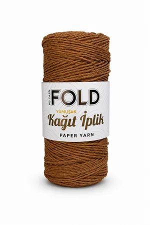 Yumuşak Kağıt İp Koyu Kese 200 Gram Örgü İpi Çanta İpi