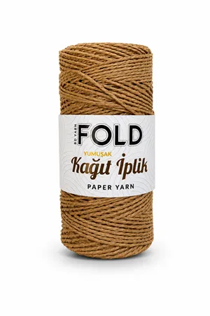 Yumuşak Kağıt İp Kese Kağıdı 200 Gram Örgü İpi Çanta İpi