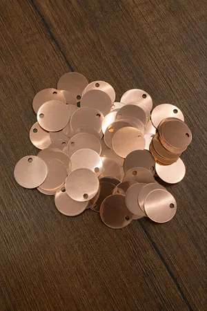20 mm Bronz 20 Gram Çanta Pulu Hırka Pulu Ortalama 200 adet