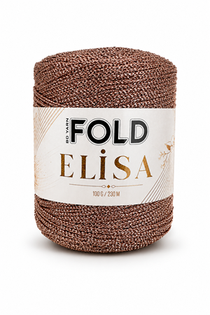 Elisa - Pudra %100 Sim 100 Gr 230 Mt Örgü İpi Çanta İpi Burs Çanta