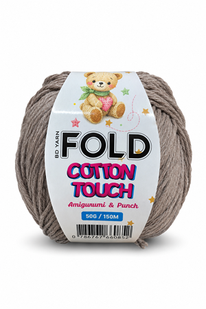 Cotton Touch Vizon Amigurumi İpi 50 Gr 150 Mt Hırka İpi Oyuncak İpi Örgü İpi 