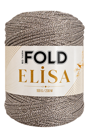 Elisa - Açık Vizon %100 Sim 100 Gr 230 Mt Örgü İpi Çanta İpi Burs Çanta 