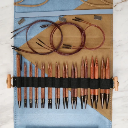 Knitpro Ginger Deluxe Misinalı Değiştirilebilir Örgü Şiş Seti - 31281