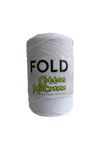 Fold Cotton Makrome - Beyaz Pamuk Ip 200 Gram