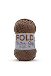 Fold Yarn Cotton Soft - Sütlü Kahve  307 Pamuk Ip 100 Gram Amigurumi İpi Çanta İpi