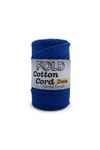 Cotton Cord Saks Mavi Örgü İpi 3 Mm 250 Gr 85 M