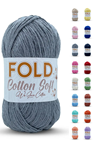 Fold Yarn Cotton Soft - Açık Gri Pamuk Ip 100 Gram
