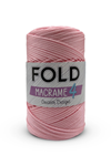 Fold Yarn Makrome No:4 - 073 Polyester Makrome Ipi 2 Mm - 200 gr -230 M Supla Ip Çanta Ipi