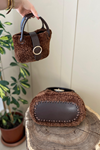 Mery Çanta Örgü Kiti Peluş İp Kahverengi Taban Ölçüsü 10x20cm
