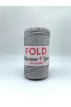 Simli Polyester Makrome No:4 Gri 062 Polyester Makrome Ipi 2 Mm - 200 gr -230 M Supla Ip Çanta Ipii