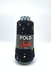 Şah - 115 Siyah/Altın Pullu İplik 100 Gr 265 Mt