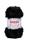 Bravo Foxfur 39 Siyah 100 Gr 50 Mt Kürk ipi Örgü İpi