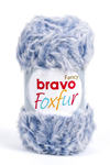Bravo Foxfur 85 Mavi 100 Gr 50 Mt Kürk ipi Örgü İpi