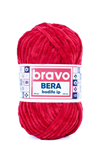 Bravo Bera 920 Koyu Kırmızı Kadife İp Örgü İpi