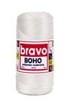 Polyester Makrome No:4 - Beyaz 01 Polyester Makrome Ipi - 200 gr - 230 M Supla Ip Çanta Ipi 2 Mm