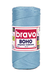 Polyester Makrome No:4 - Bebe Mavi 220  Polyester Makrome Ipi - 200 gr - 230 M Supla Ip Çanta Ipi 2 Mm