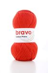 Cotton Prime Kırmızı Pamuk Akrilik Örgü İpi 100gr 330m