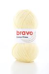 Cotton Prime Açık Sarı Pamuk Akrilik Örgü İpi 100gr 330m