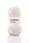 Cotton Prime Bej 37  Pamuk Akrilik Örgü İpi 100gr 330m