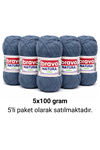 Natura Cotton Havacı Mavi 204 Pamuk İplik 100gr 200mt Örgü İpi Amigurumi İpi