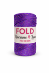 Simli Polyester Makrome No:4 141 Lila Polyester Makrome Ipi 2 Mm - 200 gr -230 M Supla Ip Çanta Ipi